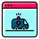 Ambulance Car  Icon