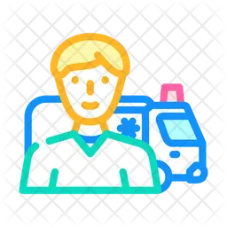 Ambulance Driver  Icon