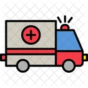 Ambulance health care ambulance accident emergency rescue treatment  Icon