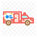 Ambulance Vehicle Doctor Icon