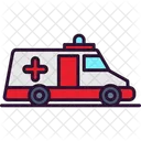 Ambulance Lane Lane Car Icon
