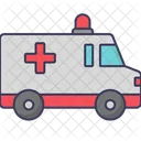 Ambulancia Veiculo De Emergencia Transporte Medico Ícone