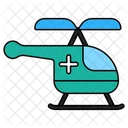 Ambulância aérea  Ícone