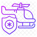 Ambulancia aerea  Icono