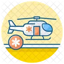 Ambulância aérea  Ícone