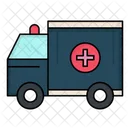 Furgoneta ambulancia  Icono