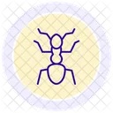 Ameise Insekt Winzige Symbol