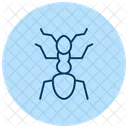 Ameise Insekt Winzige Symbol