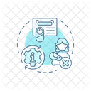 Birth Certificate Amended Document Icon