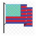 America Flag National American 아이콘