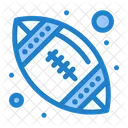 American Ball American Football Rugby Ball Icon