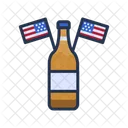 미국 맥주  아이콘