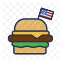 American burger  Icon