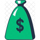 Green Big Dollar Symbol