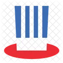 American circus hat  Icon