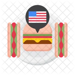 American Cuisine  Icon