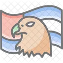 American Eagle Sign Icon