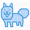 American Eskimo Dog Animal Icon