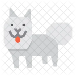 American Eskimo Dog  Icon