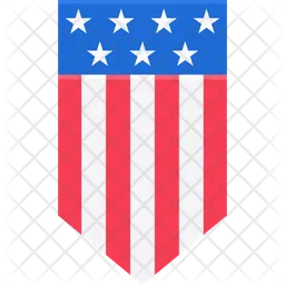 American flag  Icon