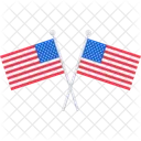 American Flag American Icon Icon