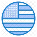 American Flag  Icon