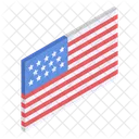 American flag  Icon