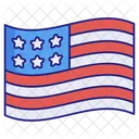 American Flag Icon