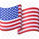 American Flag Flag America Icon