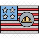 American Flag  Icon
