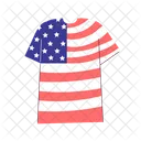 American Flag Tshirt American Flag Us Holiday 아이콘