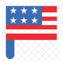 American flags  Icon