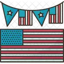 American Flags  Icon