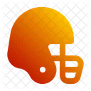 American Football Helmet Protection Icon