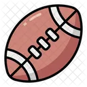 Amerikanischer Fussball Rugby Sport Symbol