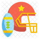 American Football Helmet Football Icon
