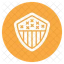 American Football Emblem Equipment Rugby Icon