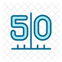 American Football Field Pitch Icon