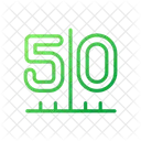 American Football Field Pitch Icon