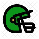 American Football Helm Sicherheit American Football Symbol