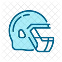 American Football Helmet Uniform Icon