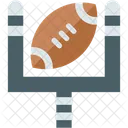 American Football Goal Rugby Ball Icon