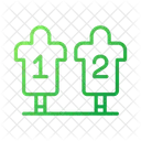 American Football Sled Training Icon