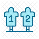 American Football Sled Training Icon