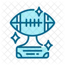 American football trophy  Icon