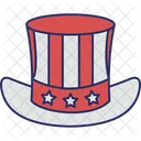 미국 모자  아이콘
