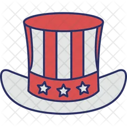 American Hat  Icon