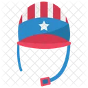 American Helmet Helmet Safety Icon