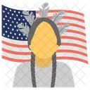 American Indian Red Indians Icon