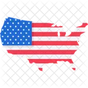 American Map America American Icon
